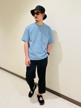 Koki Iwaiさん（メンズ・173cm）の春コーディネート