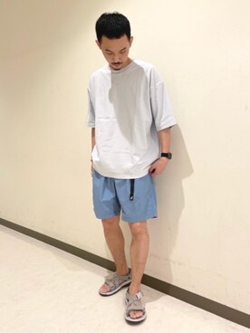 Koki Iwaiさん（メンズ・173cm）の夏コーディネート