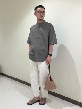 Koki Iwaiさん（メンズ・173cm）の夏コーディネート