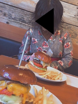 「アイテム（その他トップス、ブラウン系）」を使った、はるまきさん（レディース・155cm）の冬コーディネート