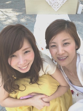 「ヘアメイク」｜みさきさん（レディース・165cm）の春コーディネート