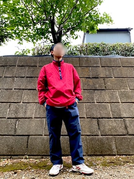 「ザノースフェイス」｜ベルさん（メンズ・171cm）の春コーディネート