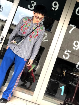 「由布院」｜UTACHIさん（メンズ・168cm）の春コーディネート