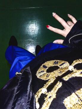 「アイテム（ブルゾン）」を使った、💚Lilbaby👶🏻💚さん（レディース・164cm・10代）の冬コーディネート