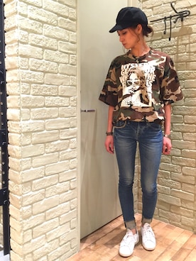 kanaさん（レディース・172cm）の春コーディネート