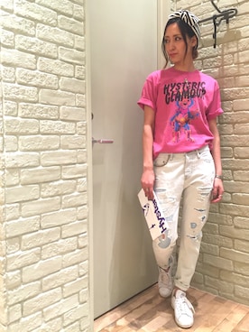 kanaさん（レディース・172cm）の春コーディネート