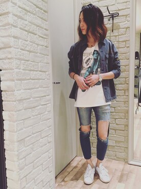 kanaさん（レディース・172cm）の夏コーディネート