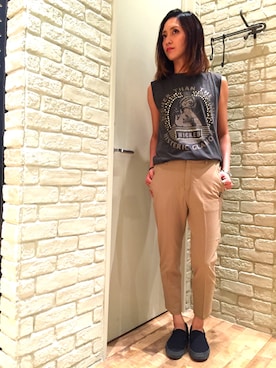 kanaさん(レディース・172cm)の夏コーディネート