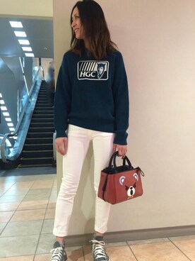 kanaさん（レディース・172cm）の冬コーディネート