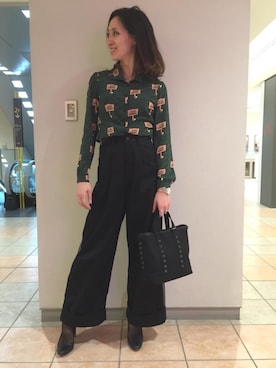 kanaさん（レディース・172cm）の冬コーディネート