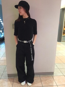 kanaさん（レディース・172cm）の春コーディネート