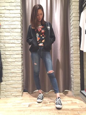 kanaさん（レディース・172cm）の夏コーディネート