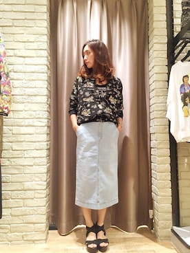 kanaさん（レディース・172cm）の夏コーディネート