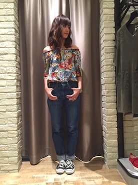 kanaさん（レディース・172cm）の夏コーディネート