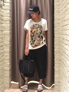 kanaさん（レディース・172cm）の夏コーディネート