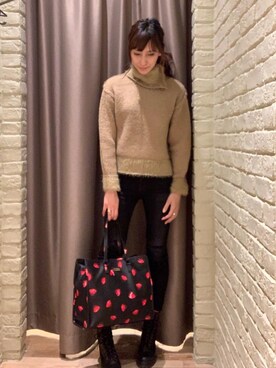 kanaさん(レディース・172cm)の冬コーディネート