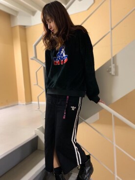 kanaさん（レディース・172cm）の冬コーディネート