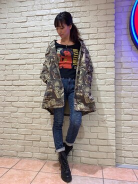 kanaさん（レディース・172cm）の冬コーディネート