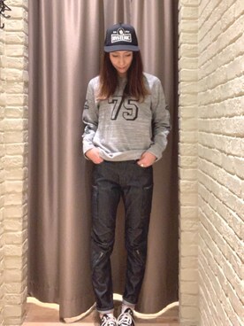 kanaさん（レディース・172cm）の冬コーディネート