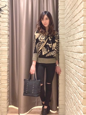 kanaさん（レディース・172cm）の冬コーディネート