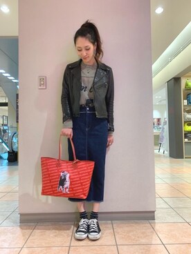 kanaさん（レディース・172cm）の冬コーディネート