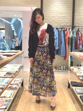 kanaさん(レディース・172cm)の春コーディネート