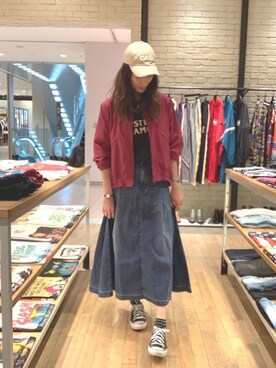 kanaさん（レディース・172cm）の春コーディネート