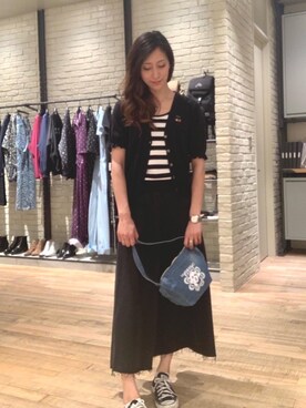 kanaさん（レディース・172cm）の春コーディネート