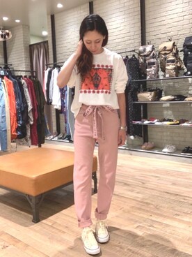 kanaさん（レディース・172cm）の夏コーディネート