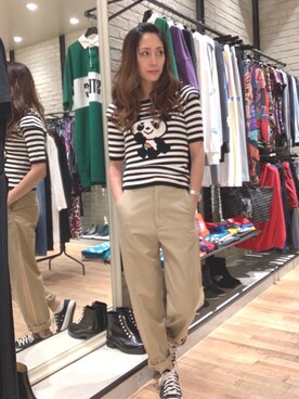 kanaさん(レディース・172cm)の夏コーディネート