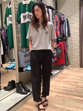 kanaさん（レディース・172cm）の夏コーディネート