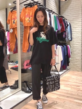 kanaさん（レディース・172cm）の夏コーディネート