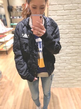 kanaさん（レディース・172cm）の冬コーディネート