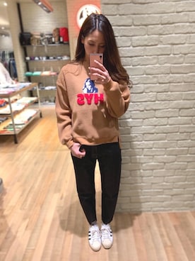 kanaさん（レディース・172cm）の冬コーディネート