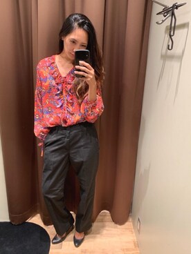 kanaさん（レディース・172cm）の秋コーディネート