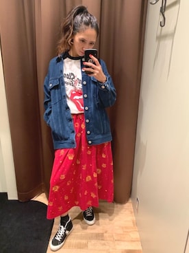 kanaさん（レディース・172cm）の秋コーディネート