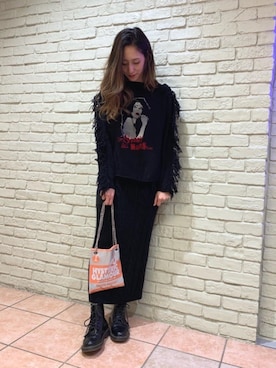 kanaさん（レディース・172cm）の冬コーディネート