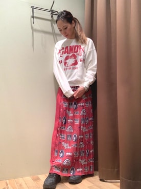 kanaさん（レディース・172cm）の冬コーディネート