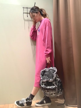 kanaさん(レディース・172cm)の春コーディネート