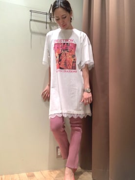 kanaさん（レディース・172cm）の春コーディネート