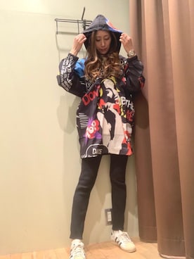 kanaさん（レディース・172cm）の春コーディネート