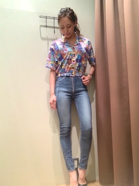 kanaさん（レディース・172cm）の夏コーディネート