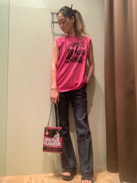 kanaさん（レディース・172cm）の夏コーディネート