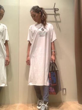 kanaさん（レディース・172cm）の夏コーディネート