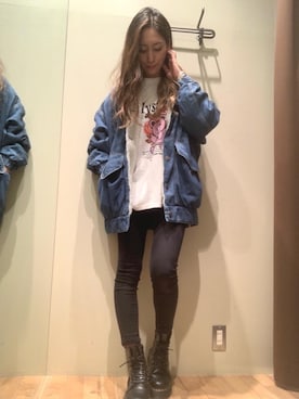 kanaさん（レディース・172cm）の秋コーディネート