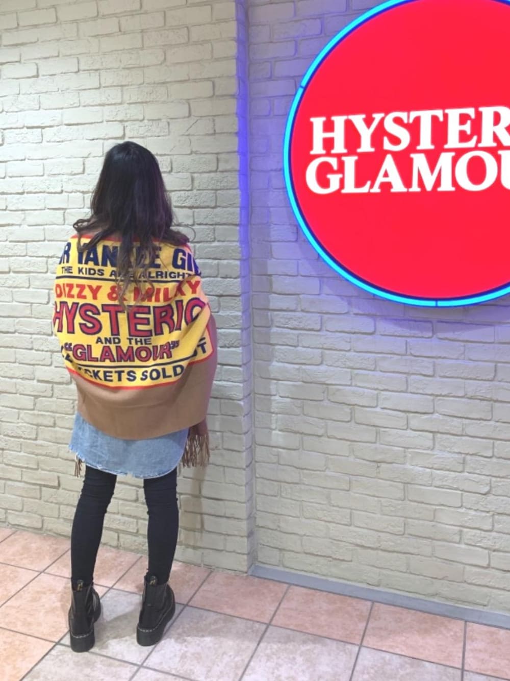 HYSTERIC GLAMOUR（ヒステリックグラマー）の「DIZZY&MILKYジャカード