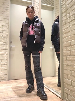 おふくちゃん専用HYSTERIC GLAMOUR ダウンベスト おふくちゃん専用HYSTERIC GLAMOUR ダウンベスト STYLING