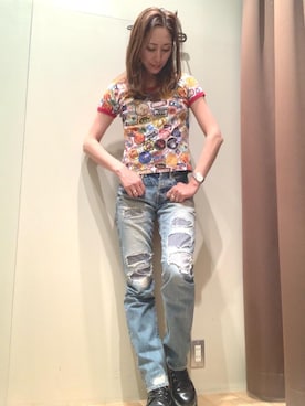 kanaさん（レディース・172cm）の夏コーディネート