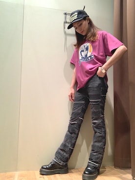 kanaさん（レディース・172cm）の夏コーディネート