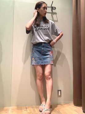「でにむ」｜「アイテム（サンダル）」を使った、kanaさん（レディース・172cm）の夏コーディネート